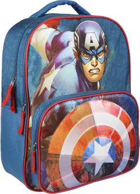 Produktbild von Captain America Rucksack für Schule und Freizeit Avengers