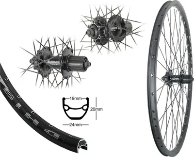 Produktbild von Hinterrad 28" Zoll 19-622 Disc Shimano Deore Scheibenbremse Laufrad 8-10fach