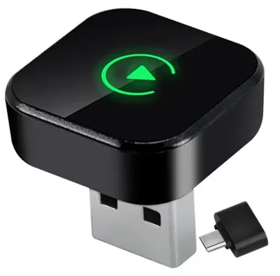 Drahtloser CarPlay/Android Auto Adapter 2-in-1 USB-C/A
