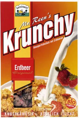 Produktbild von Barnhouse Bio Krunchy Erdbeer 375g