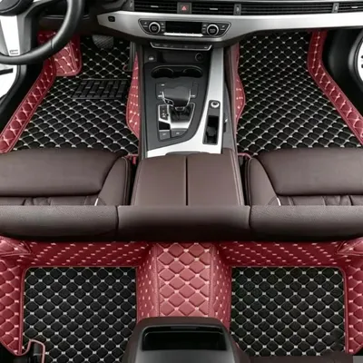 Imagen del producto de Alfombrillas para automóviles, impermeables, con superficie antideslizante, color: 21