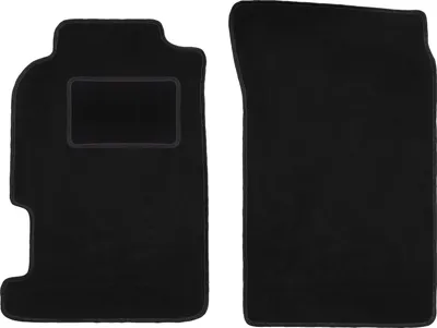 Zdjęcie produktu dla Wielganizator dywaniki welurowe LUX przednie do Honda Prelude V coupe (1996-2001) - czarne dywaniki samochodowe BASIC komplet (2 szt.)