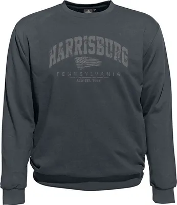 Produktbild von Übergrößen Sweatshirt AHORN SPORTSWEAR Harrisburg Grau Iron Grey 6XL