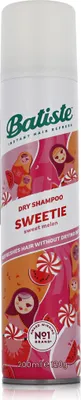 Produktbild von Batiste Sweetie, 200 ml, Trockenshampoo, Frauen, Alle Haare, Auffrischend, Butane, Isobutane, Propane, Oryza sativa starch, Alcohol denat., Parfum (Fragrance),...