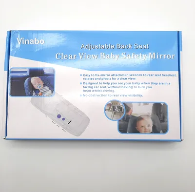 Produktbild von 360 Grad drehbarer Vinabo Babyspiegel Anti-Dropout für Autoiso100 Drivetrain