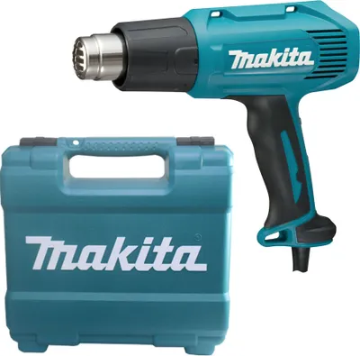 Produktbild von Makita HG5030K, Schwarz, Blau, 500 l/min, 500 °C, 350 °C, 350 °C, 500 °C