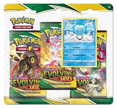 Zdjęcie produktu dla Pokemon Evolving Skies: Eiscue 3-Pack Blister German
