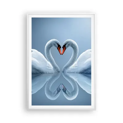 Produktbild von Gerahmtes Poster - Weißer Rahmen - Ladung Dampf Wasser - 70x100 cm - Wand Bild - Wanddeko - Wandbilder - Kunstposter - Wandposter - Bilderrahmen - Bilder - Kunstdruck - Wandbild - P2WPA70x100-3541