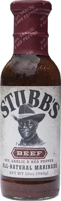 Produktbild von Stubbs Beef Marinade für Rindfleisch 330 ml ST-208
