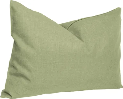 Produktbild von Kissenbezug 40x60 grün hell Kissenhülle Struktur Leinenoptik Deko Kissen