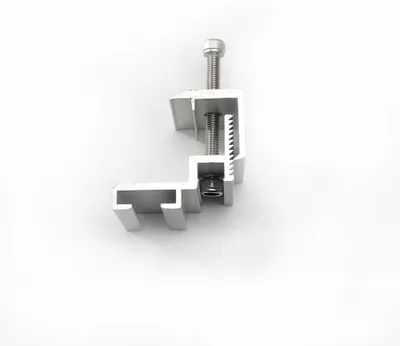 Befestigungsklemme silber für Mikro-Wechselrichter 28-50 mm