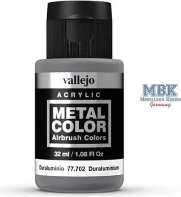 Image de Vallejo Metal Colors 702 Duraluminium 32ml peinture aérographe