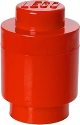 Produktbild von LEGO Aufbewahrungsstein STORAGE BRICK 1 ROUND 950 ml rot