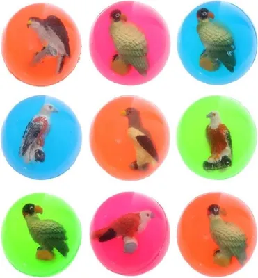 Image de 1 Balle rebondissante oiseau