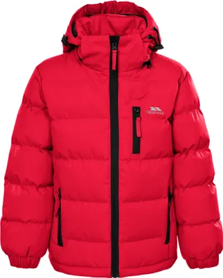 Produktbild von Trespass Junge Steppjacke Tuff mit Kapuze TP4524 (128) (Rot)