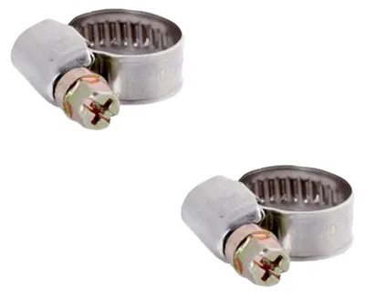 Image de Colliers de serrage à vis sans fin pour tuyaux NW 10 mm