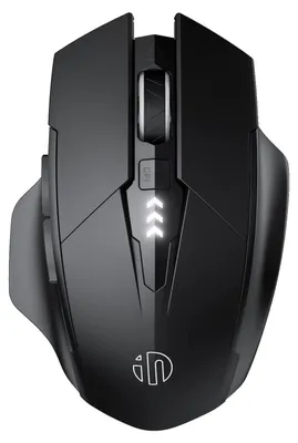 Productafbeelding van Bluetooth-muis, geschikt voor meerdere apparaten, stille, oplaadbare draadloze muis, zwart, model M6P Pro