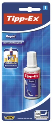 Zdjęcie produktu dla TIPP-EX 8871561, 20 ml, Biały, 80 mm, 32 mm, 197 mm, 43,95 g