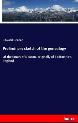 Produktbild von Preliminary sketch of the genealogy