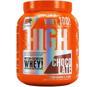 Image de Extrifit High Whey 80 1000 g chocolat