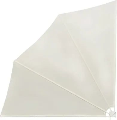 Produktbild von Cloris Designermöbel Faltbarer Balkonfächer Creme 140×140cm - 2026Neu907773 - Sonnenschirme