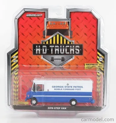 Immagine prodotto di Greenlight 33200-A, camion rampa Chevrolet C-30, modelli del 1967 e 1969, Chevrolet Camaro giallo - HD Trucks, scala 1:20