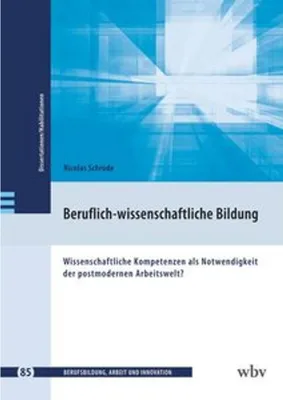 Obrázek produktu pro Beruflich-wissenschaftliche Bildung