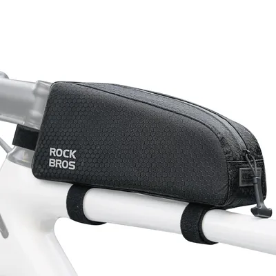 Immagine prodotto di Borsa da telaio ROCKBROS impermeabile per bici: borsa da tubo superiore per e-bike, bici da corsa e MTB
