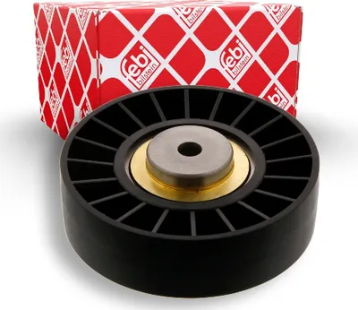 Produktbild von FEBI BILSTEIN 04131 Umlenkrolle Keilrippenriemen 90mm für AUDI 80 Limousine (8C2, B4) 80 Avant (8C5, B4) 100 Limousine (4A2, C4) COUPE (89, 8B)