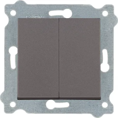 Image de Interrupteur double Mocha 202/15E EXEN