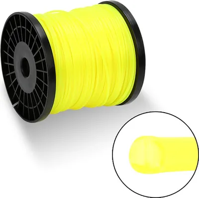 Produktbild von Izrielar Trimmerfaden Mähfaden 2,4 mm rund 100 m robuster Ersatzfaden für Rasentrimmer