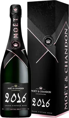 Produktbild von Moet Chandon Grand Vintage 2016 Rose Estuchado Champagner Frankreich Champagner 75.00 cl 12.0 %