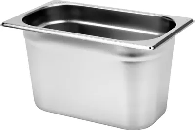 Obrázok produktu pre Gastro nádoba, cateringová nádoba z nehrdzavejúcej ocele GN 1/4 hĺbka 150 mm, 265x162 mm