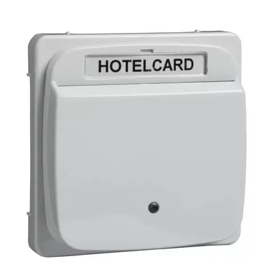 Produktbild von Elso Zentralplatte für Hotelcardschalter FASHION/RIVA/SCALA reinweiß 203054