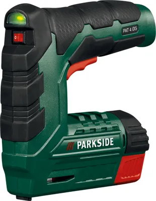 Produktbild von PARKSIDE® 4 V Akku-Tacker »PAT 4 D5«, inkl. Klammern und Nägel