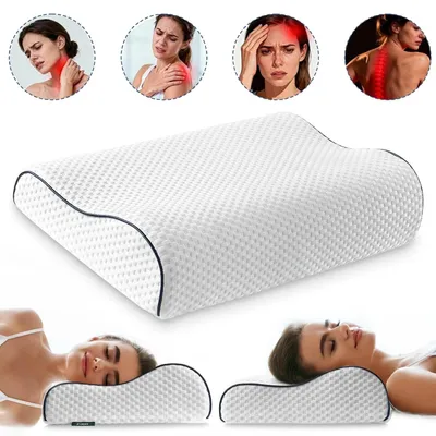 Produktbild von Memory Foam Kissen Kopfkissen Ergonomisches Nackenkissen Seitenschläferkissen
