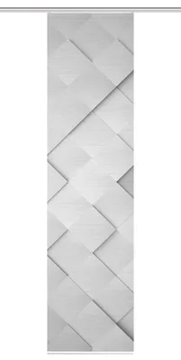 Produktbild von HOME in green SYLVIA Schiebegardine recyceltes Polyester, 245x60 cm, 3D-Optik