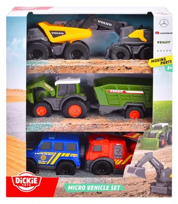 Produktbild von SIMBA Dickie City Set mit 6 Fahrzeugen 374-2016