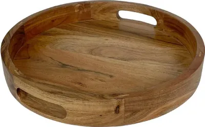 Produktbild von Kaheku Tablett Cortes rund Akazie 35 Ø  1266001802