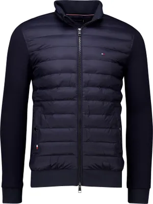 Obrázek produktu pro Tommy Hilfiger přechodová bunda prošívaná jednobarevná tmavě modrá