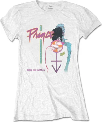 Produktbild von Prince Take Me With U White L Damen T-Shirt