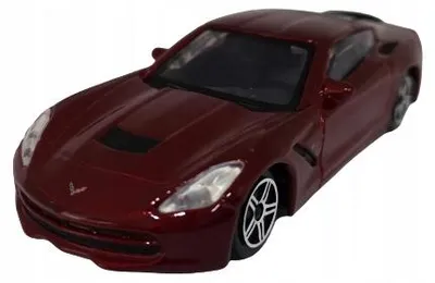 Produktbild von Bburago Chevrolet Corvette Stingray 1:43 Sammlerauto rot