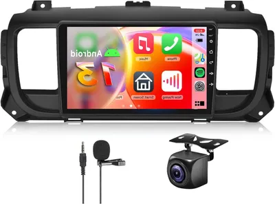 Obrázek produktu pro Autorádio s CarPlay – Multimediální autorádio – Autorádio s dotykovým displejem – Autorádio s Androidem