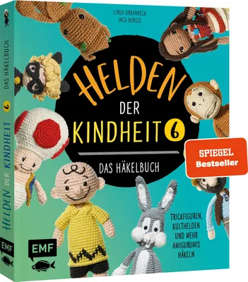 Produktbild von Helden der Kindheit - Das Häkelbuch - Band 6