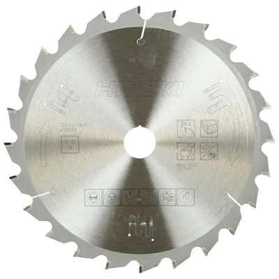 Produktbild von Sägeblatt für Holz 255 x 30 x 1,8 mm, 24 Zähne - 4100023