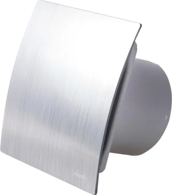 Produktbild von Kleinraumventilator Wandventilator System Turbo Escudo Silber 100 T mit Nachlauf