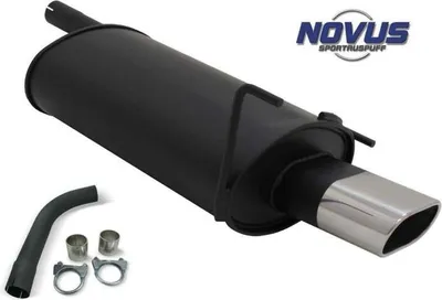 Produktbild von Novus Sportauspuff für Mercedes C-Klasse W202 / W208 135x75mm  mit ABE
