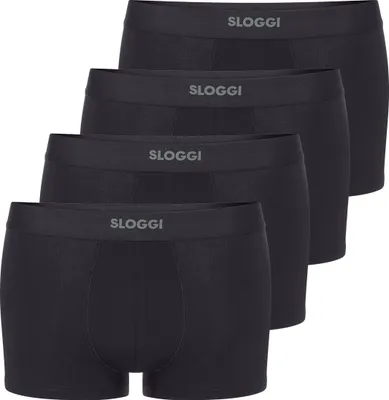 Produktbild von sloggi 4er Pack EVER Ease Hipster Short / Pant Hochwertiger Mini Slip für Herren, Komfortable Passform und Bewegungsfreiheit, Elastischer Bund für idealen Tragekomfort schwarz M