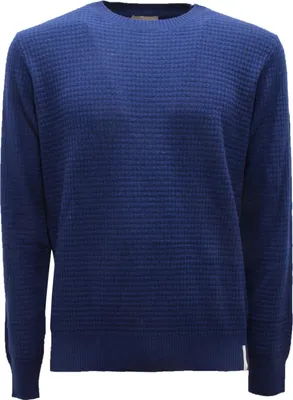 Obrázek produktu pro 1908Az Maglione Uomo Brooksfield Man Vlněný Svetr Modrý