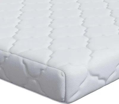 Produktbild von vidaXL Matratze Weiß 120 x 200 cm Jacquard-Stoff